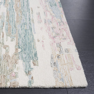 Safavieh Metro MET854Y Ivory / Green Area Rug Detail