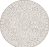 Safavieh Metro MET857G Grey / Ivory Area Rug Round