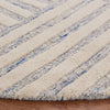 Safavieh Metro MET858M Blue / Ivory Area Rug Detail