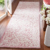 Safavieh Metro MET864U Pink / Ivory Area Rug Room Scene Feature