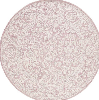 Safavieh Metro MET864U Pink / Ivory Area Rug Round