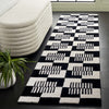 Safavieh Metro MET869Z Black / Ivory Area Rug Room Scene Feature