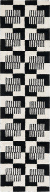 Safavieh Metro MET869Z Black / Ivory Area Rug Runner