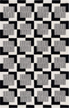 Safavieh Metro MET869Z Black / Ivory Area Rug main image