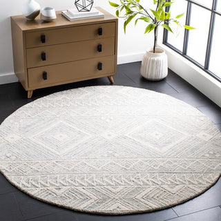 Safavieh Metro MET908F Grey / Ivory Area Rug Room Scene Feature