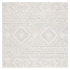 Safavieh Metro MET908F Grey / Ivory Area Rug Square