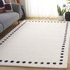 Safavieh Metro MET913Z Ivory / Black Area Rug Room Scene Feature