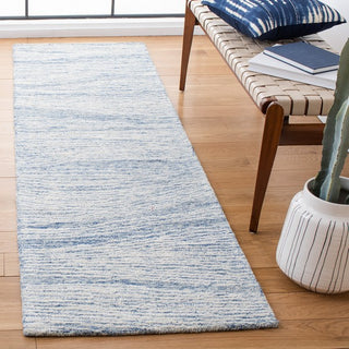 Safavieh Metro MET995M Blue / Ivory Area Rug Room Scene Feature