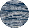 Safavieh Metro MET995N Navy / Ivory Area Rug Round