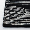Safavieh Metro MET995Z Black / Ivory Area Rug Detail