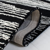 Safavieh Metro MET995Z Black / Ivory Area Rug Detail