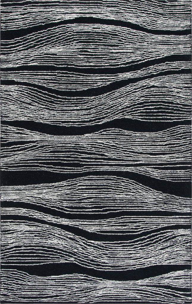Safavieh Metro MET995Z Black / Ivory Area Rug main image