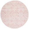 Safavieh Metro MET997U Dark Pink / Ivory Area Rug Round