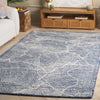 Safavieh Metro MET999N Navy / Ivory Area Rug Room Scene Feature