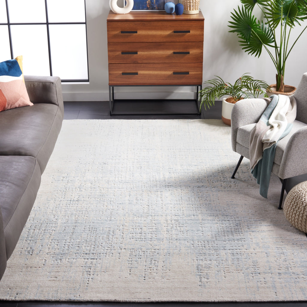 Safavieh Mirage MIR534J Teal / Beige Area Rug Room Scene Feature