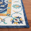 Safavieh Micro-loop MLP385M Blue / Ivory Area Rug Detail