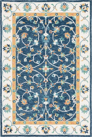 Safavieh Micro-loop MLP385M Blue / Ivory Area Rug main image