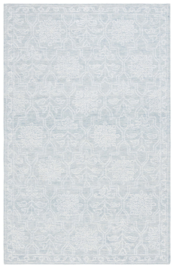 Safavieh Micro-loop MLP429F Light Grey / Ivory Area Rug main image