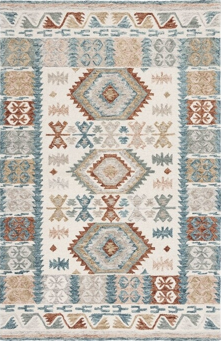 Safavieh Micro-loop MLP475M Ivory / Blue Area Rug main image