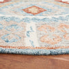 Safavieh Micro-loop MLP475M Ivory / Blue Area Rug Detail