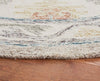 Safavieh Micro-loop MLP476M Ivory / Blue Area Rug Detail