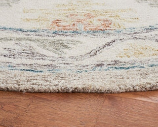 Safavieh Micro-loop MLP476M Ivory / Blue Area Rug Detail