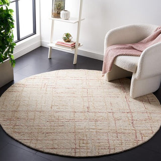 Safavieh Micro-loop MLP479Q Ivory / Red Area Rug Room Scene