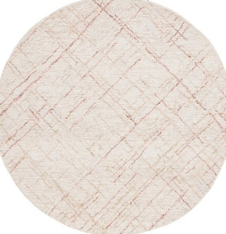 Safavieh Micro-loop MLP479Q Ivory / Red Area Rug Round