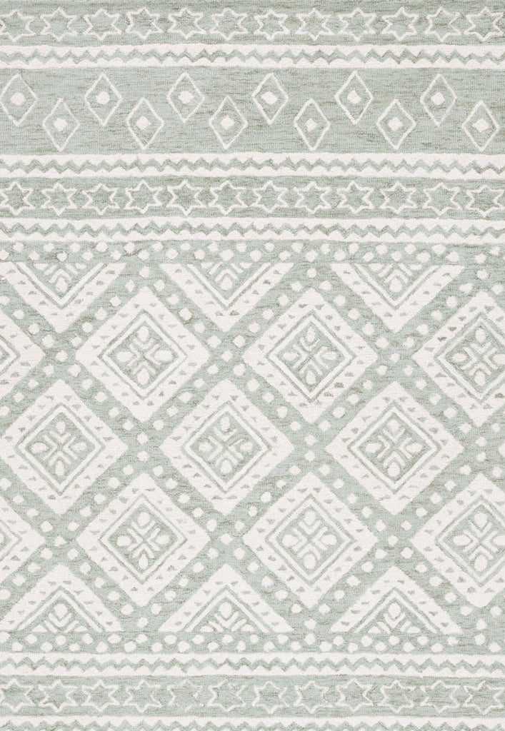 Safavieh Micro-loop MLP501W Sage / Ivory Area Rug main image