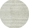 Safavieh Micro-loop MLP502W Sage / Ivory Area Rug Round