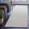 Safavieh Micro-loop MLP537F Light Grey / Ivory Area Rug Room Scene