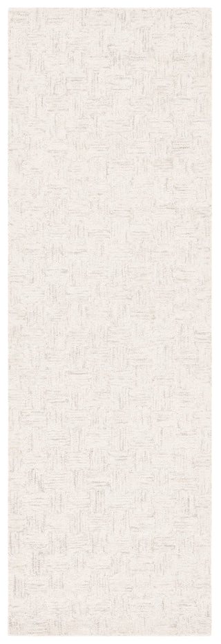 Safavieh Micro-loop MLP537F Light Grey / Ivory Area Rug Runner