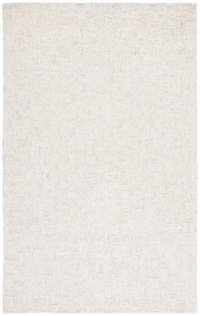 Safavieh Micro-loop MLP537F Light Grey / Ivory Area Rug main image