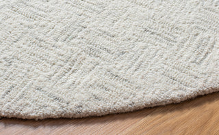 Safavieh Micro-loop MLP537F Light Grey / Ivory Area Rug Detail
