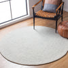 Safavieh Micro-loop MLP537F Light Grey / Ivory Area Rug Room Scene