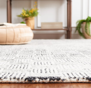 Safavieh Micro-loop MLP537H Dark Grey / Ivory Area Rug Detail