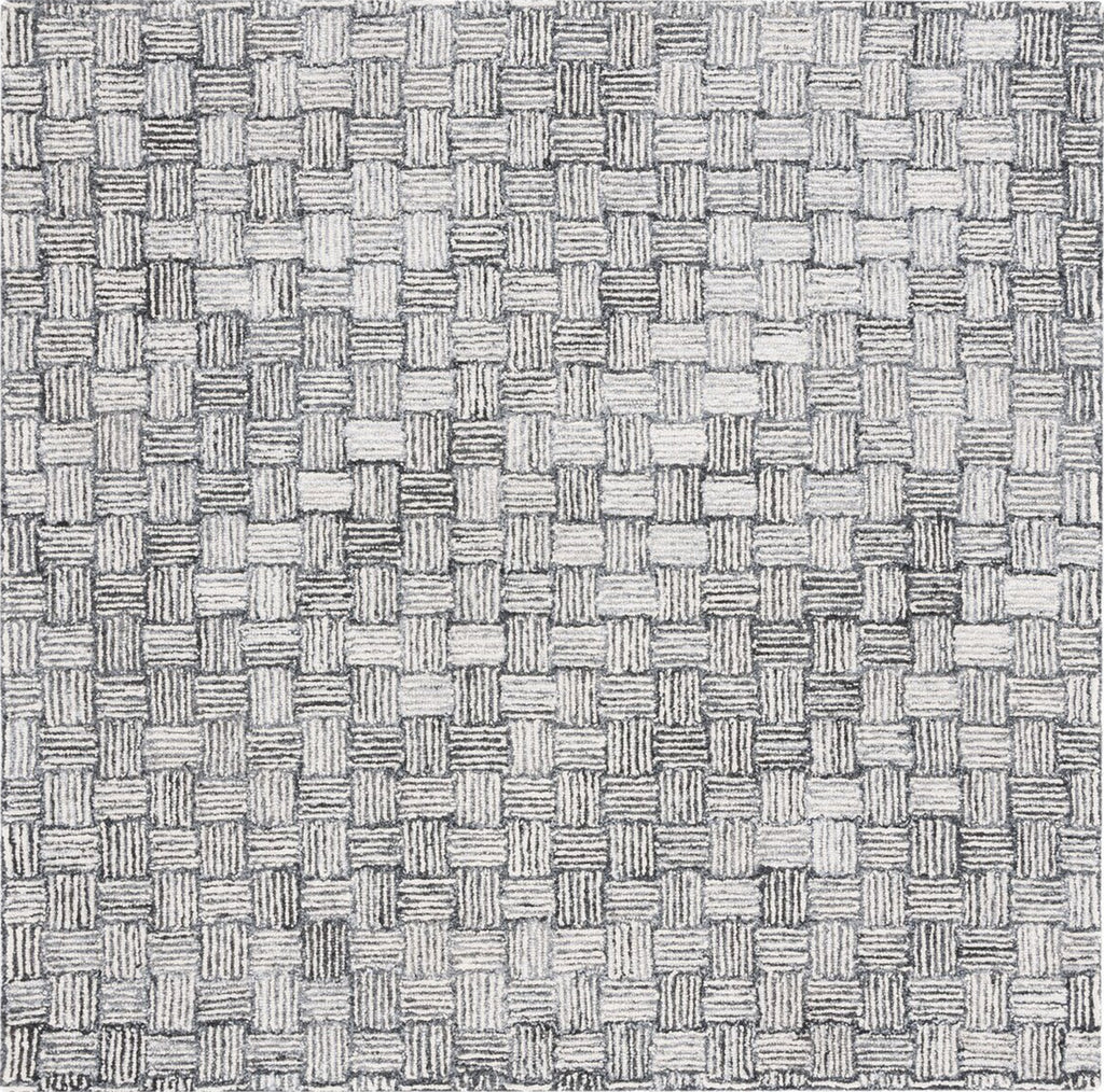Safavieh Micro-loop MLP537H Dark Grey / Ivory Area Rug main image
