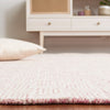 Safavieh Micro-loop MLP537U Pink / Ivory Area Rug Detail