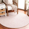 Safavieh Micro-loop MLP537U Pink / Ivory Area Rug Room Scene