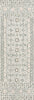 Safavieh Micro-loop MLP801A Ivory / Grey Area Rug Runner