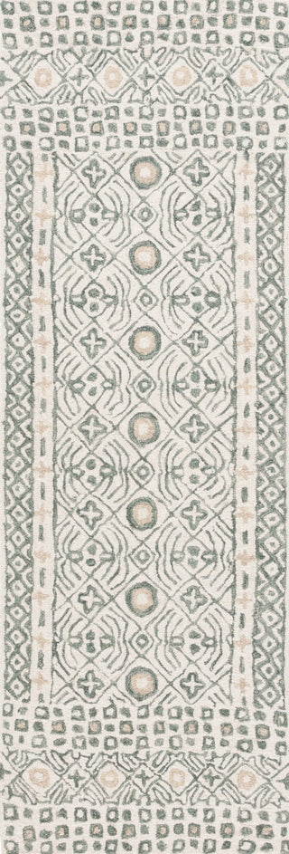 Safavieh Micro-loop MLP801A Ivory / Grey Area Rug Runner