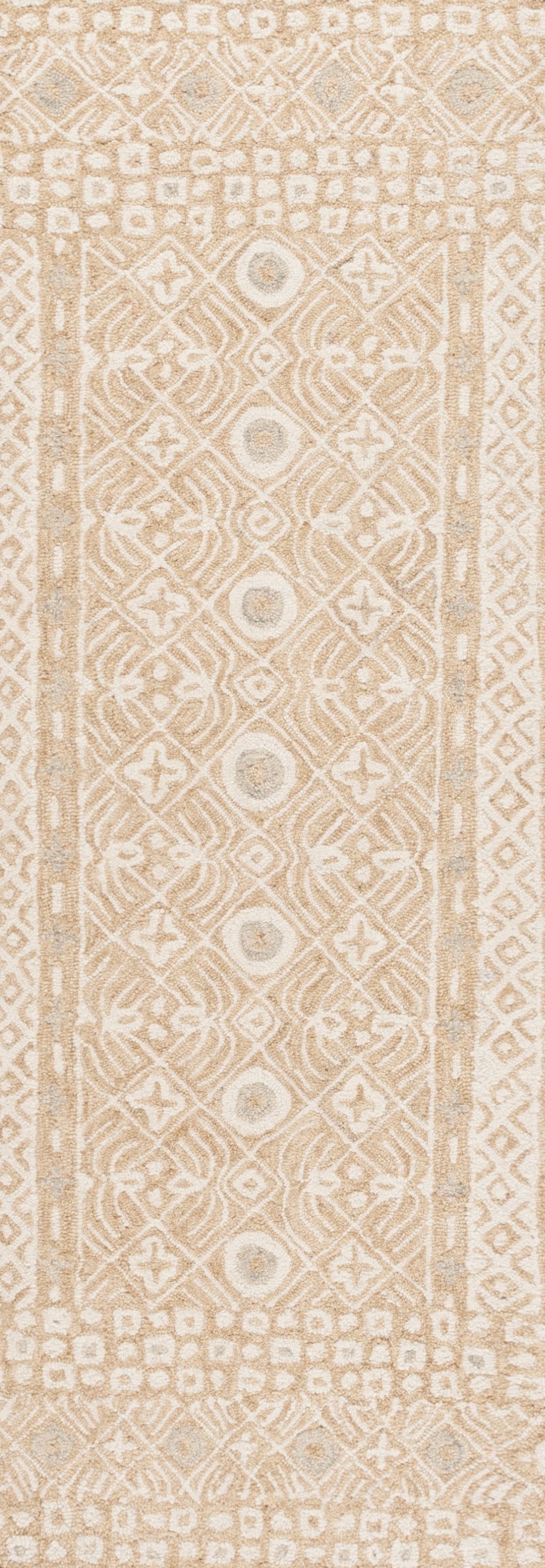 Safavieh Micro-loop MLP801D Gold / Ivory Area Rug Runner