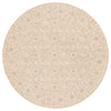 Safavieh Micro-loop MLP801D Gold / Ivory Area Rug Round