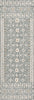 Safavieh Micro-loop MLP801G Silver / Ivory Area Rug Runner