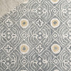 Safavieh Micro-loop MLP801G Silver / Ivory Area Rug Detail