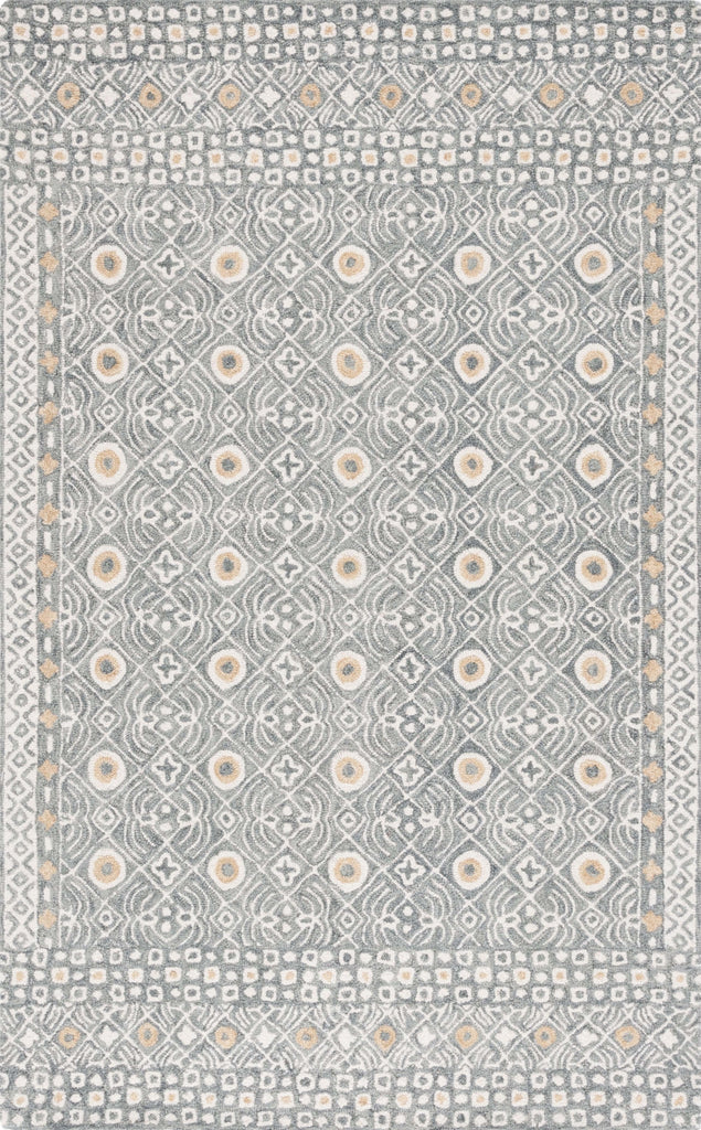 Safavieh Micro-loop MLP801G Silver / Ivory Area Rug main image