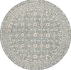 Safavieh Micro-loop MLP801G Silver / Ivory Area Rug Round