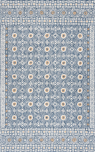 Safavieh Micro-loop MLP801M Blue / Ivory Area Rug main image