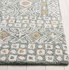 Safavieh Micro-loop MLP801Y Green / Ivory Area Rug Detail