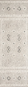 Safavieh Micro-loop MLP803F Grey / Ivory Area Rug Runner